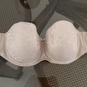 Empreinte Melody Strapless Bra, Nude 32E/32DD
